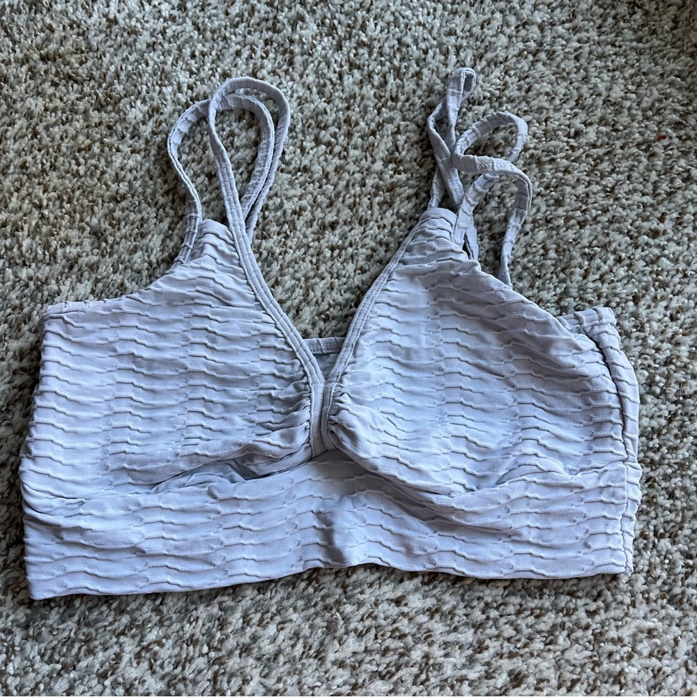 EUC Women's BBB Booty by Brabants Original Sculpt Sports Bra OS in Off White
